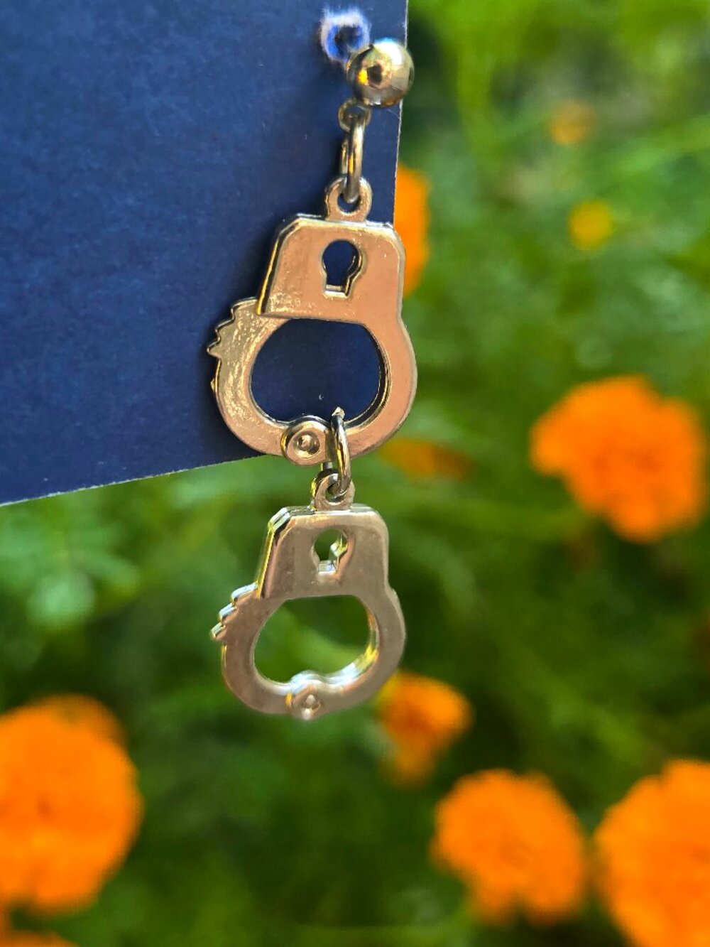 Handcuff earrings
